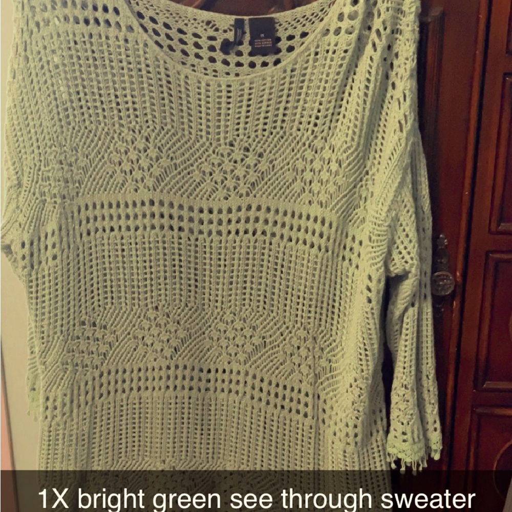 See through Sweater